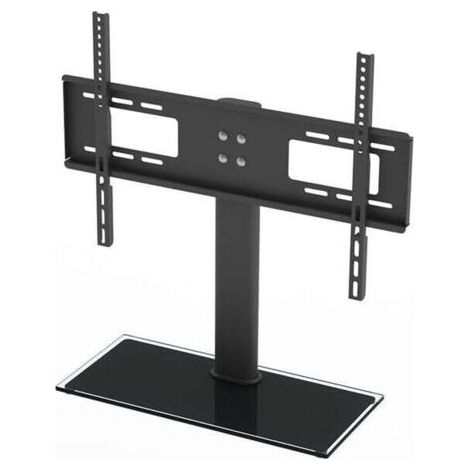 Pied TV Universel Support TV sur Socle pour Télévisions de 32 à 55 Pouces LCD/LED/Plasma et Hauteur Réglable avec en de Charge Maximal 40kg Max VESA 400x600 mm (1/5)