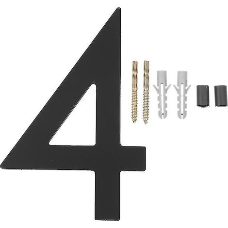 Le nouveau numéro de rue 1pcs