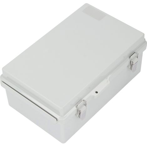 Boîte de raccordement électrique IP67 étanche en plastique ABS avec plaque de fixation (1/5)