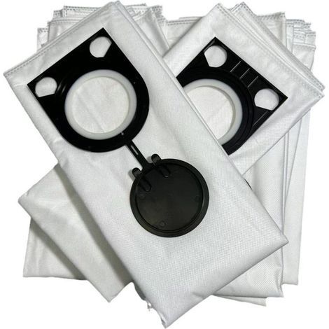 Compatible avec les aspirateurs allemands Starmix FBV20/25/35/45/78, sacs de collecte de poussière non tissés, sacs à poussière à filtre haute efficacité, paquet de 5, pièces de rechange commerciales/ (1/4)