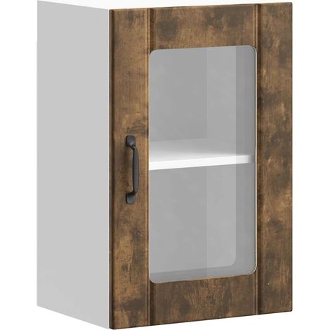 Maison Exclusive - Armario de pared para cocina puerta cristal Lu (1/5)