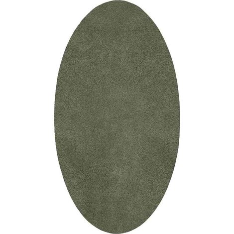 Alfombra HUARTE Verde bosque 100 x 200 cm Poliéster vidaXL (1/5)