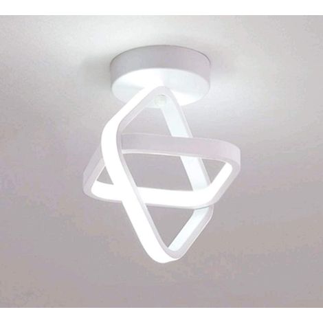 COMELY Plafonnier LED Salon Moderne, LED Plafonnier, Lumières de Couloir, Lumière Blanche Froide 6000K, pour Salon Couloir Chambre Balcon, diamètre 22CM (1/5)