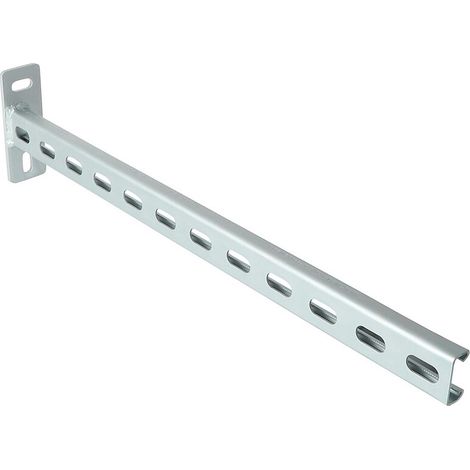 Console verticale BIS RapidStrut® pour l'installation des tubes verticaux en nappes longueur 600mm platine 130x48mm - Walraven