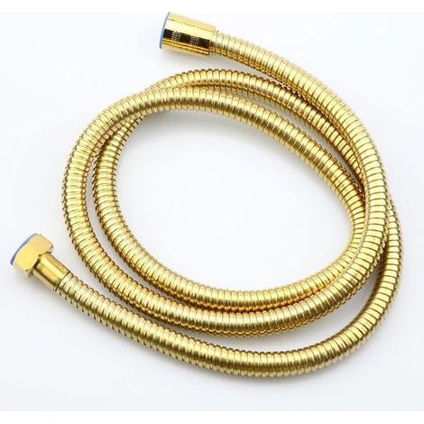 1,5 m langer Edelstahl-Duschschlauch für Duschkopf, Gold (1/5)
