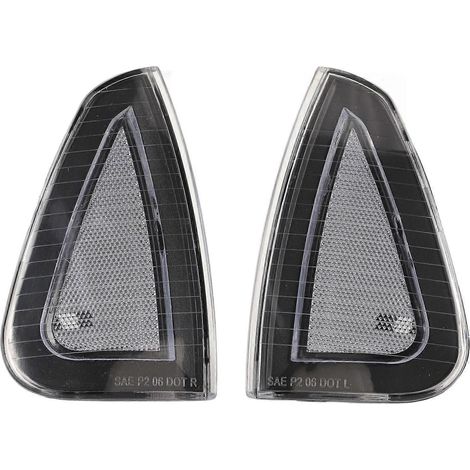 2 vordere Blinker 4806218AD, Seitenmarkierungsleuchtenabdeckung, Ersatzteil für Dodge Charger LX SRT8 2006–2010, 2er-Set (1/5)