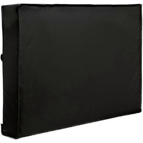 Housse de protection extérieure pour téléviseur 60-65 pouces avec rabat inférieur. Matériau résistant aux intempéries et à la poussière. Chiffon en microfibre offert. Protégez votre téléviseur dès mai (1/4)