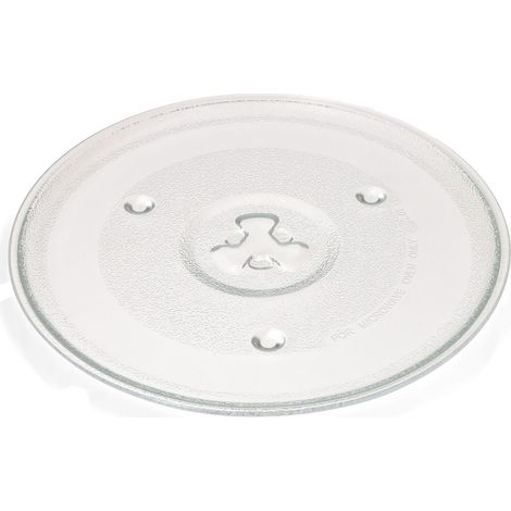 PIATTO IN VETRO FORNO MICROONDE DE LONGHI PANASONIC ARIETE DIAMETRO 27 CM