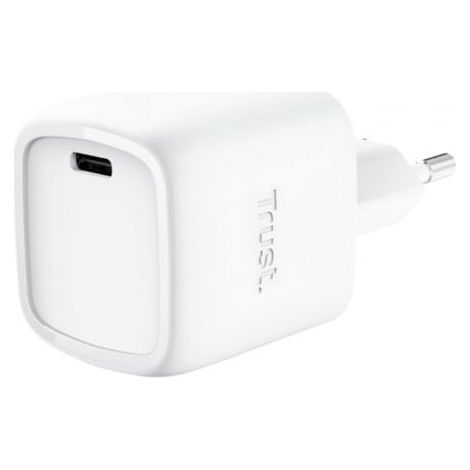 Cargador de Pared GaN Trust Maxo 30W/ 1xUSB Tipo-C/ 30W