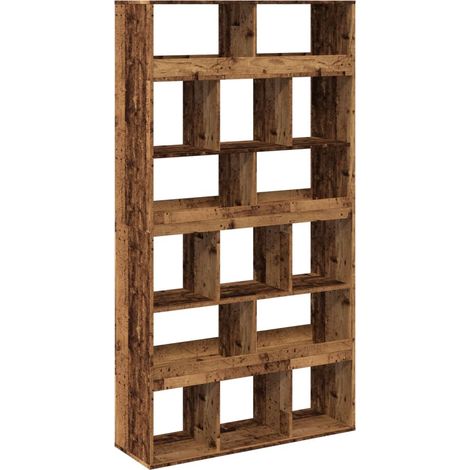 Maison Exclusive - Raumteiler Altholz-Optik 100x33x187,5 cm Holzw
