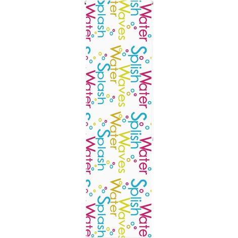 Filiyano-Store enrouleur pour douche 70 x 240 cm, largeur du tissu 66 cm (1/5)