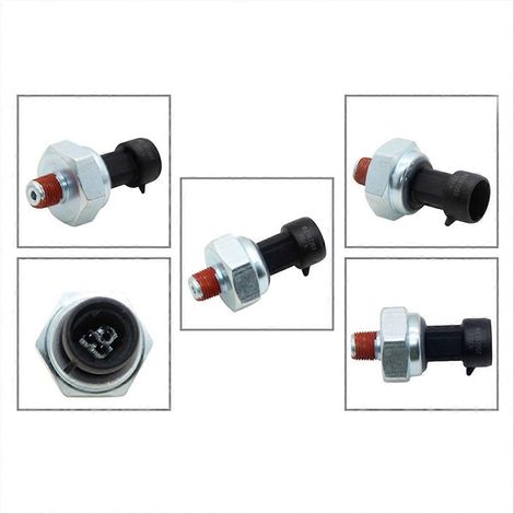 Cinq capteurs de pression d'huile pour tracteur RE167207, compatibles avec les moteurs DT466E I530E DT466/530 HT53. (1/5)