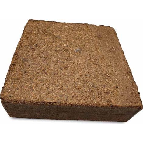 Coir Potting Mix 5kg Block - Coco Coir - L30 x W30 x H15 cm