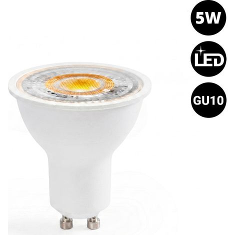 Bombilla LED De Colores - GU10 - 5W - 45º - Amarillo