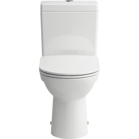 WC sur pied combiné LAUFEN PRO à fond creux, sortie horizontale 6 litres, Bahama beige LAUFEN