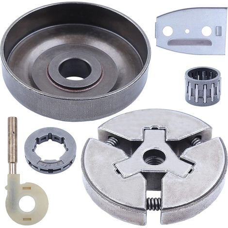 Tambour d'embrayage .325-7T, pignon, jante, pompe à huile pour tronçonneuse Husqvarna 51 55 Rancher (1/5)