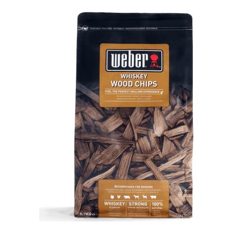 Virutas para ahumar Weber whisky, 700g