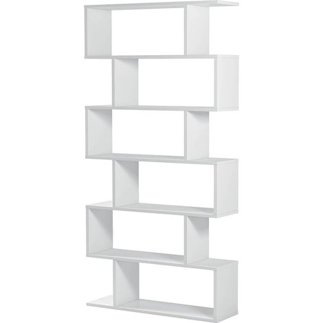 CALICOSY - Bibliothèque avec 6 niveaux H192 cm - Athena (1/5)