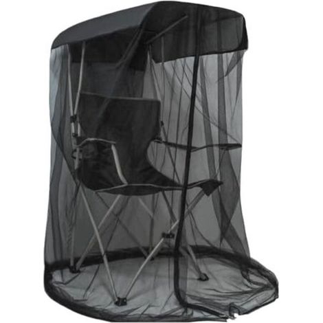 Tente de chaise, moustiquaire, abri de protection, auvent, tentes de chaise, filet, léger, pliable, housse de siège portable pour la pêche, la randonnée, les voyages, le jardin, les activités de plein (1/5)