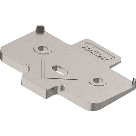 BLUM Winkelkeil kreuzform, -5° Schraubversion, Zink, Distanzstärke: 6 mm (1/4)