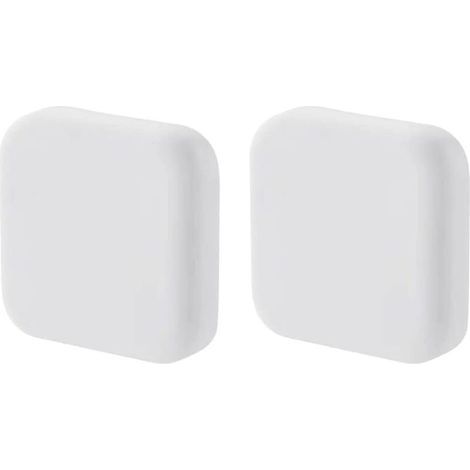2 Pcs Butoir de Porte en Silicone, Poignée de Porte Autocollante en Silicone, Butoir de Poignée de Porte, Protection Murale (1/4)