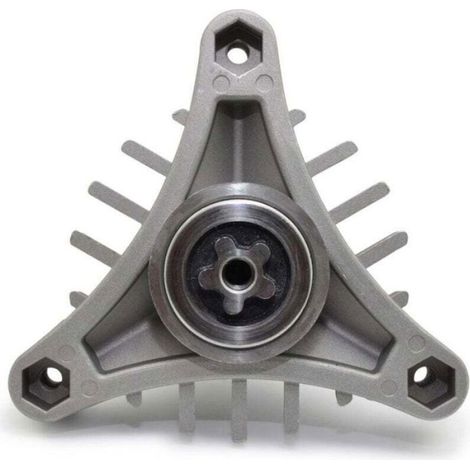 Palier de lame pour tracteur tondeuse - LUSKYKA - Compatibilité Husqvarna, Mc Culloch - Fixation étoile 5 branches (1/4)