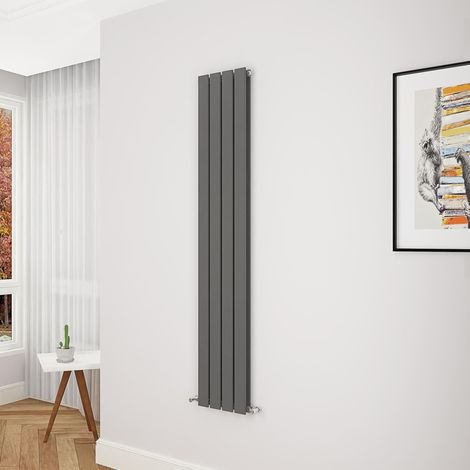 Biubiubath Flat Panel Radiator 1600x272mm Double Anthracite (1/5)