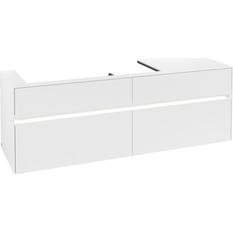 Villeroy & Boch Collaro Waschbeckenunterschrank, 4 Auszüge, (1/2)