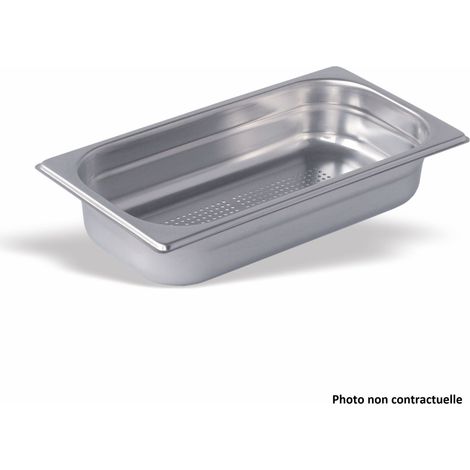 Bac Gastro Inox GN 1/3 Perforé - P 200 mm - Pujadas