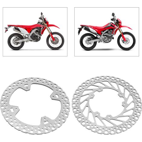 Une paire de disques de frein de 240 mm pour l'avant et l'arrière de la CRF450R (1/5)