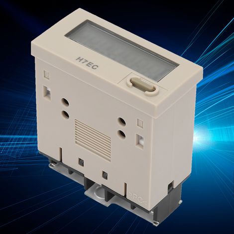 Compteur électrique numérique H7EC NV DC 3-36V avec affichage LCD 8 chiffres (1/5)