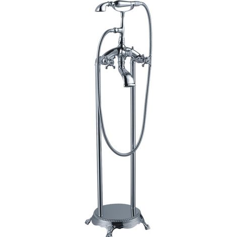 Robinet sur pied pour baignoire îlot E105 (1/3)