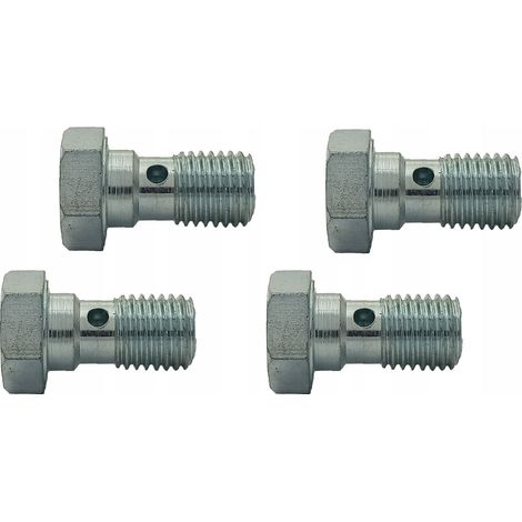4 tornillos banjo - desbordamiento - para ojales M10x1.25 - galvanizados SR-13 (1/5)
