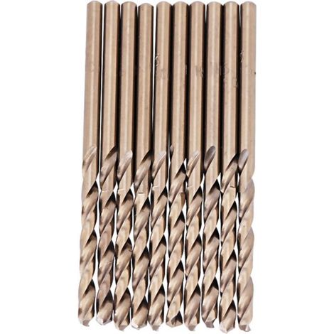 Kobalt-M35-Bohrer für Edelstahl, 5-mm-Set – Bohren von gehärtetem Stahl