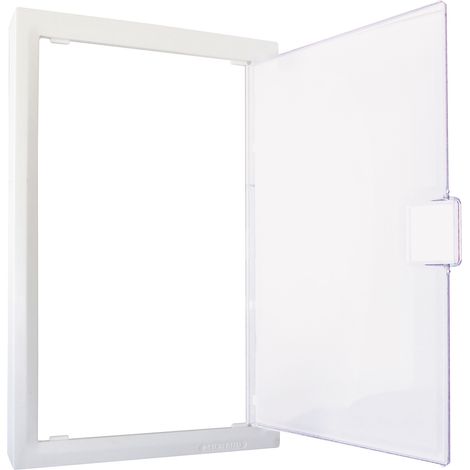 Habillage Zone Attenante avec porte opaque blanche MICHAUD LB014 (1/5)