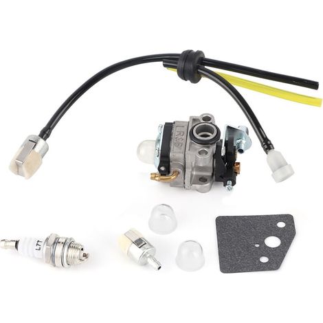 Trywise Kit de carburateur avec ligne de carburant adapté à GX31 GX22 FG100 Petite merveille Mantis Tiller 16100-ZM5-80 (1/4)