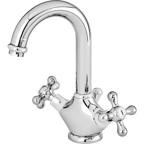 galindo 1929 6205300 grifo de lavabo bimando cromo (1/2)
