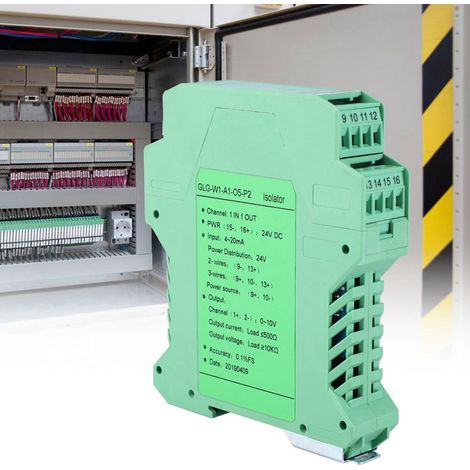 GLG DC-Signalisolator, 4–20 mA Eingangsstrom- und Spannungstransmitter, SPS-Erkennung (1/5)
