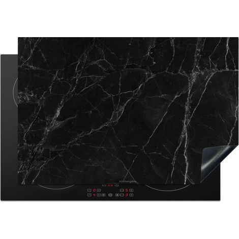 Induction Hob Protector Black - Marble 76x51.5 cm