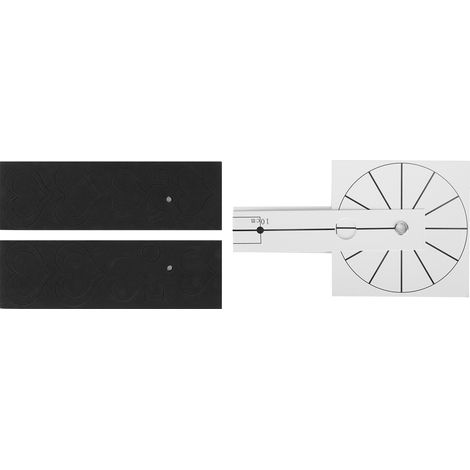 Innovative DIY-Wanduhr, Acryl-Wandaufkleber mit spiegelnder Oberfläche, für die Innendekoration (silber) (1/5)