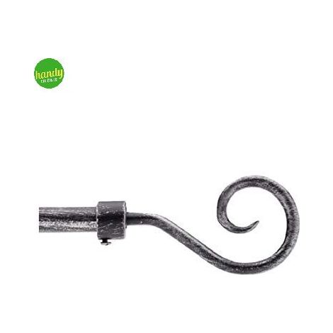 Bastone Cintacor 110-200 pastor nero/argento