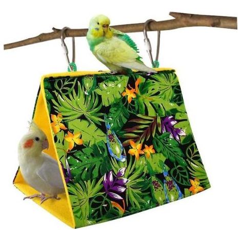 Hanging tent for small pets, hammock for parrots, pigeons, parakeets, perches (1/5)