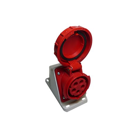 Prise base inclinée IP67 380V 3P+N+T 32A (PCE) EC690591 EC690591
