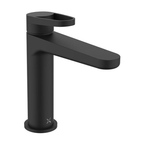 Crosswater Lazo Mitigeur de lavabo - sur plage - Noir mat (1/2)