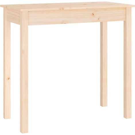 Maison Exclusive - Table console 80x40x75 cm Bois massif de pin (1/5)