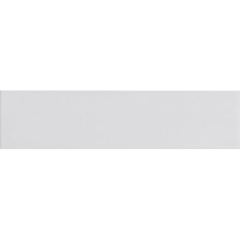 Ribesalbes – Carreau métro plat blanc mat 10x30 cm – Pâte rouge – 9 mm d'épaisseur – Pour murs de salle de bain et cuisine (1/3)