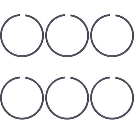 38 mm Kolbenringe für Husqvarna Kettensägen 136, 137, 141, 142, 36, 41 (1,5 mm dick) (1/5)