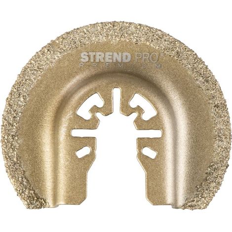 Werkzeug Strend Pro CS-R019 Sägeblatt - Halbkreis Karbid, für Multischleifer, 65 mm, G50 (1/4)