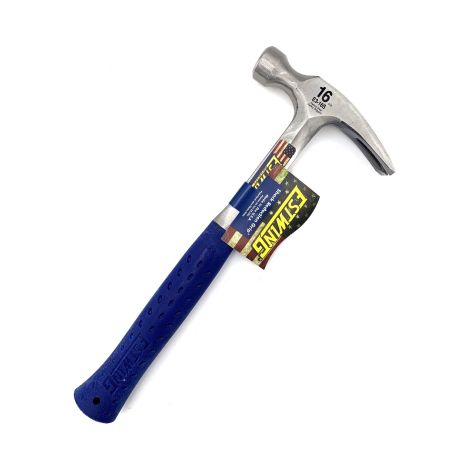 Estwing E3/16S Straight Claw Hammer 450g (16oz) Vinyl Grip Steel Head
