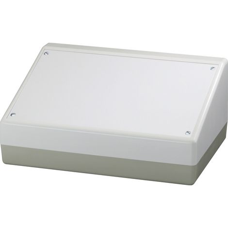 OKW AS054486 Pult-Gehäuse (B x H x T) 220 x 100 x 156 mm ABS, Aluminium Aluminium (eloxiert) 1 St.